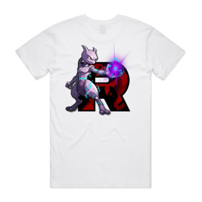 Cursed Rocket T-shirt White/Grey/Natural Thumbnail